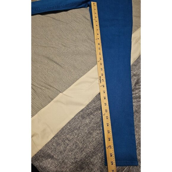 Express Women Stella Regular Fit Jean Legging Low Rise Electric Blue Size 6 NWT - Picture 14 of 14